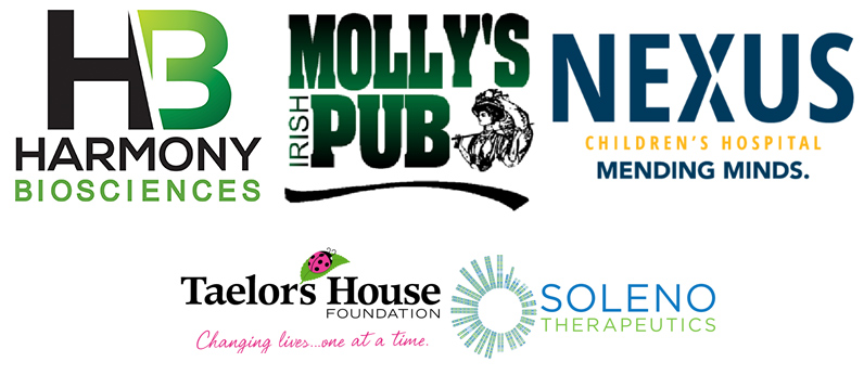 sponsor logos: nexus, solana, molly's pub, etc